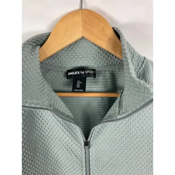 Bailey 44 Sport Textured Blue Zip Up Athletic Jacket Size Large - Picture 5 of 6